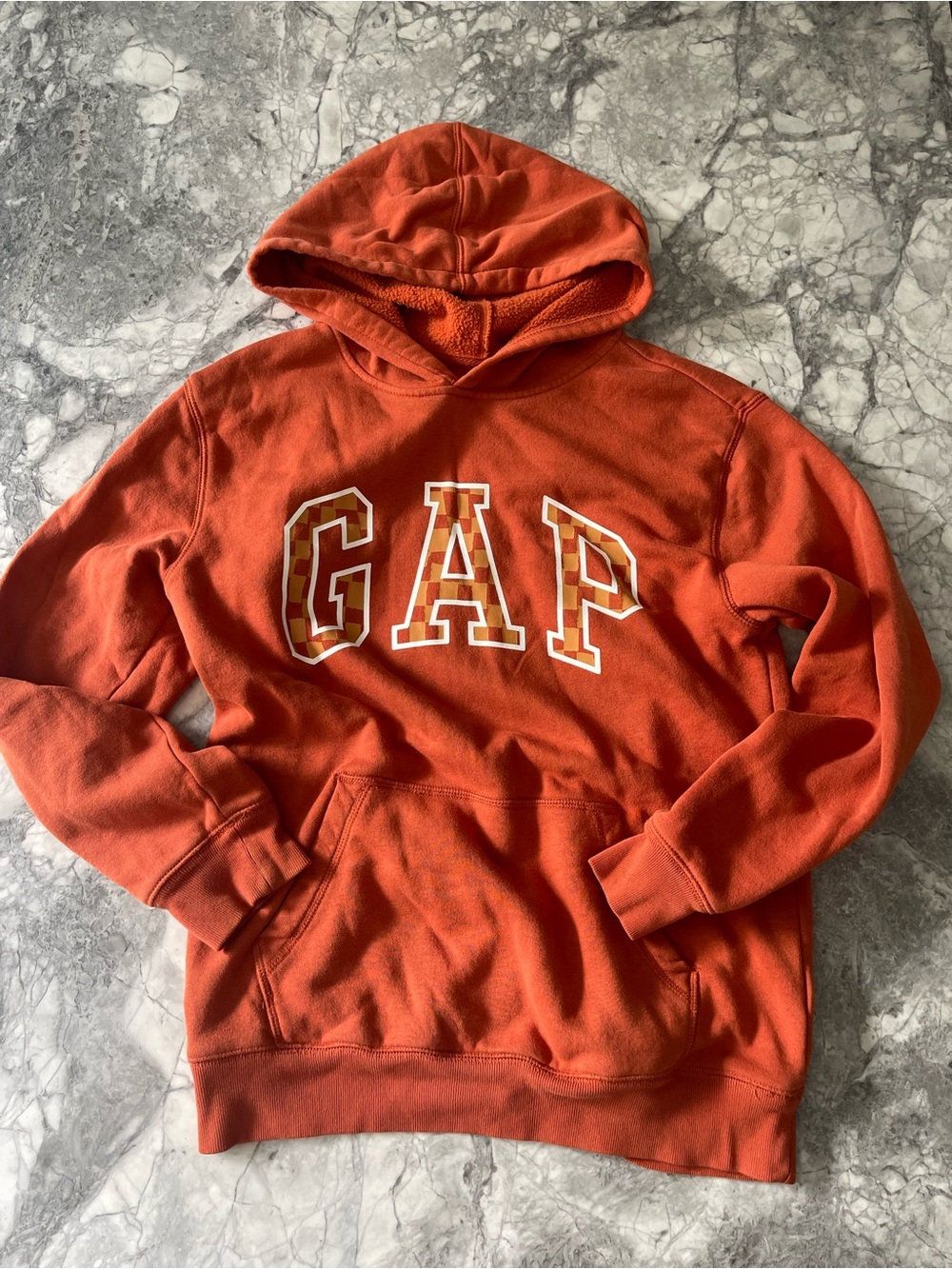 GAP Boys Hooded Sweatshirt - Orange